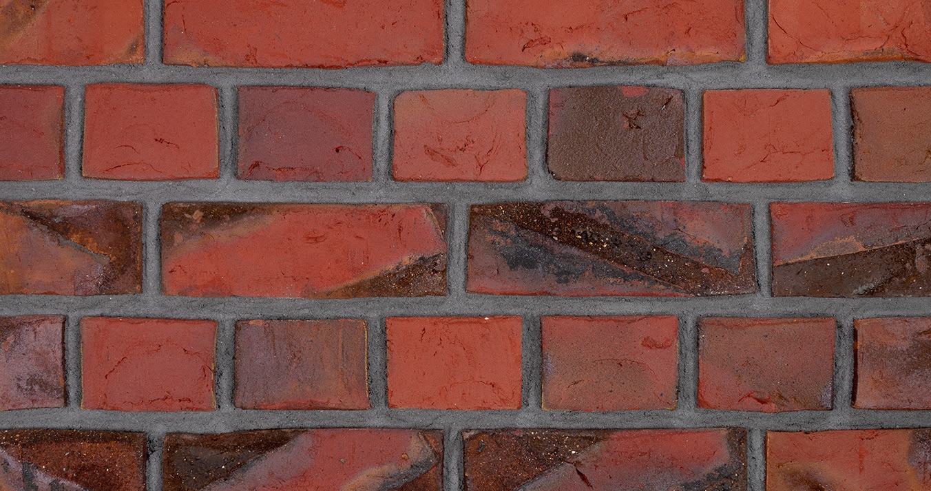 hand-formed brick